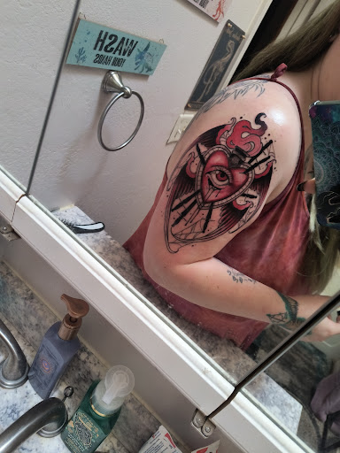 Explore spartan warrior tattoo ideas, creative tattoo ideas in Redding, available at Dominant Ink