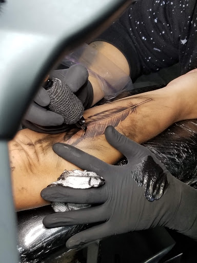 Explore egyptian chest tattoo ideas, creative tattoo ideas in Hollywood, available at Sacred Eye Tattoos