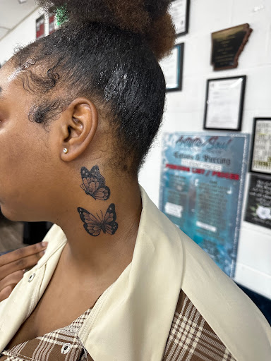 Explore marlin tattoo ideas, creative tattoo ideas in Little Rock, available at Arkansas School of Tattoos and Piercings