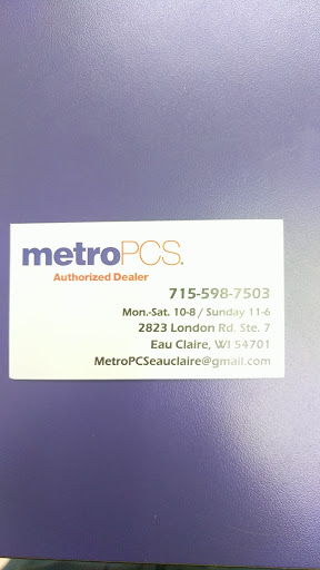 Cell Phone Store «MetroPCS Authorized Dealer», reviews and photos, 2823 London Rd #7, Eau Claire, WI 54701, USA