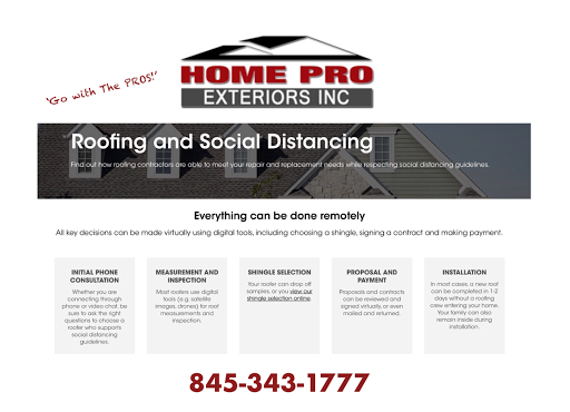 Roofing Contractor «Home Pro Exteriors Inc.», reviews and photos, 541 NY-17M, Middletown, NY 10940, USA