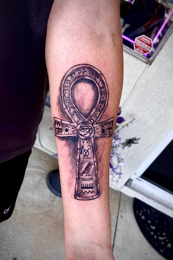 Explore ancient greek tattoo ideas, creative tattoo ideas in Ocean View, available at Moonlight Tattoo