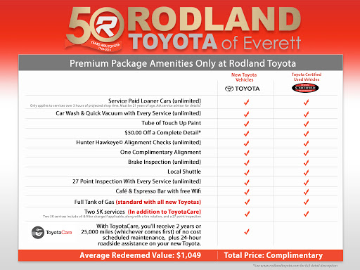 Used Car Dealer «Rodland Toyota Used Cars», reviews and photos, 7125 Evergreen Way, Everett, WA 98203, USA
