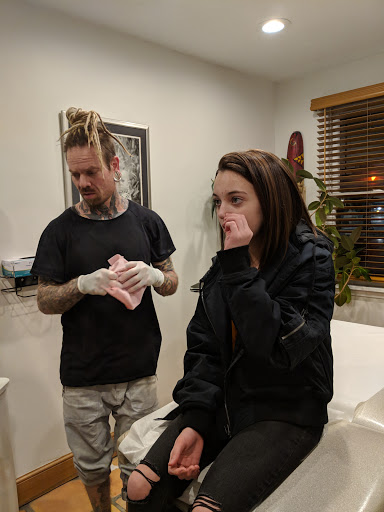 Explore mens quote tattoo ideas, creative tattoo ideas in Salt Lake City, available at KOI Piercing Studio