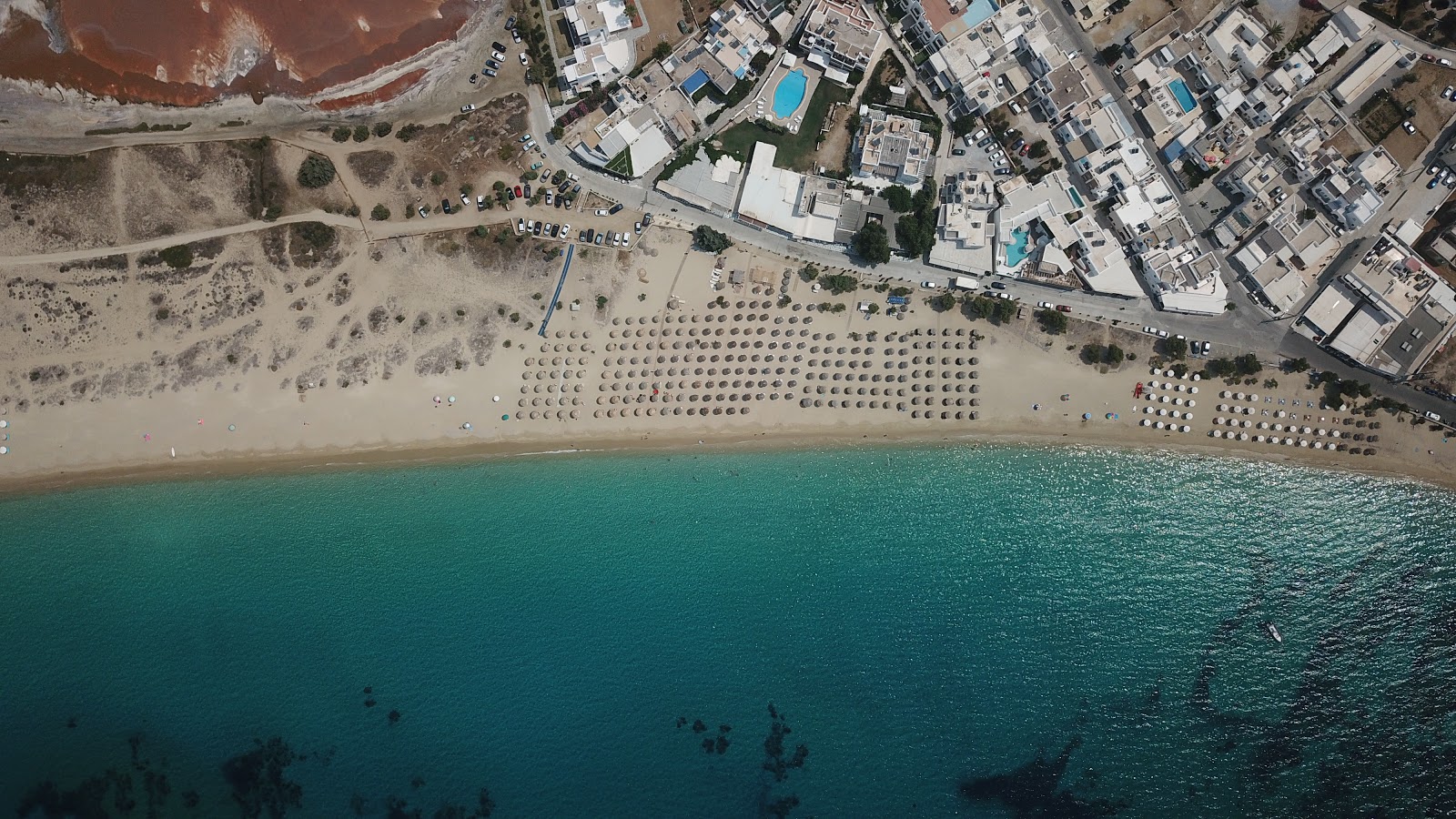 Zdjęcie Plaża Agios Prokopios i osada