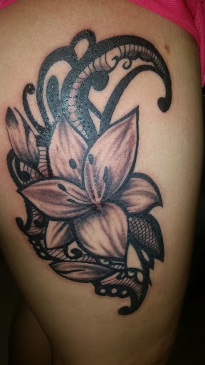 Explore insanity tattoo ideas, creative tattoo ideas in Odessa, available at Little Dragon Tattoos Studio