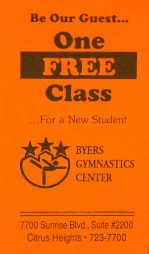 Gymnastics Center «Byers Gymnastics Center - Citrus Heights», reviews and photos, 7700 Sunrise Blvd, Citrus Heights, CA 95610, USA