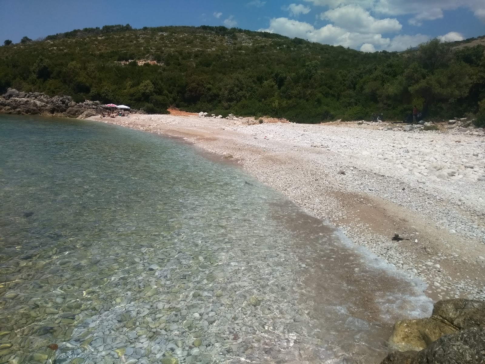 Foto van Akuarium beach met kleine baai
