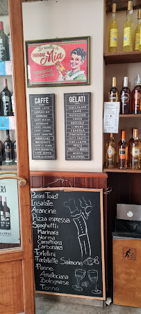Menu du Cafè Latino di Vincenzo Stira à Palermo