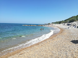 Foce Beach'in fotoğrafı geniş bir kıyı şeridi ile birlikte