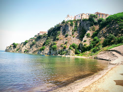 Agropoli Port Beach'in fotoğrafı küçük koy ile birlikte