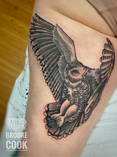 Explore tattoo ideas with names & designs, creative tattoo ideas in Maumelle, available at Lucky Bella Tattoos