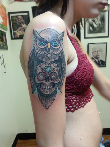 Explore tattoo ideas with writing, creative tattoo ideas in Spencer, available at Ink Envy Tattoo And Body Piercing