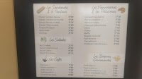 Menu du Relais H à Besançon