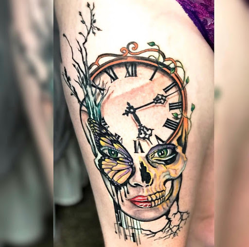 Explore tattoo cover up ideas, creative tattoo ideas in High Point, available at 21 Aces Tattoo Co.