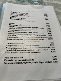 Menu du ROSSO CORALLO à Fiumicino