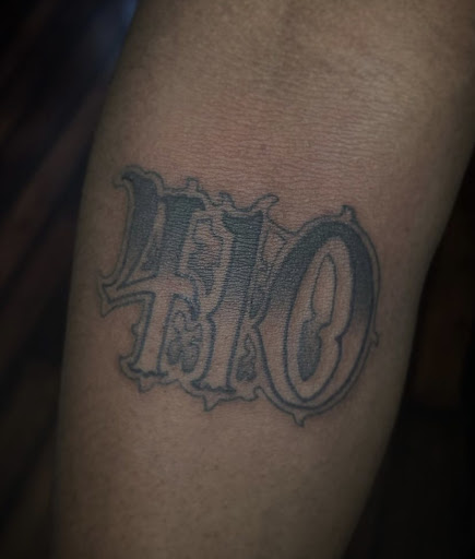 Explore hibiscus tattoo ideas, creative tattoo ideas in Baltimore, available at Rippd Canvas Tattoo Shop Artists Social Club