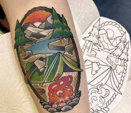 Explore small miscarriage tattoo ideas, creative tattoo ideas in Santa Rosa, available at Anchor Rose Tattoo