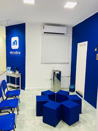 Logo da empresa - Microlins