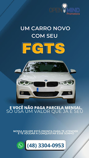 Logo da empresa - Open Mind Promotora