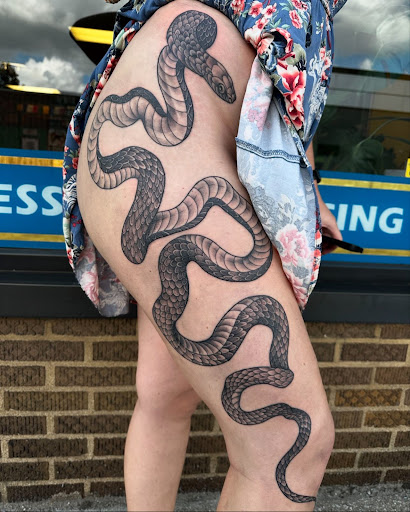 Explore tattoos for your son ideas, creative tattoo ideas in Terre Haute, available at No Worries Tattoo