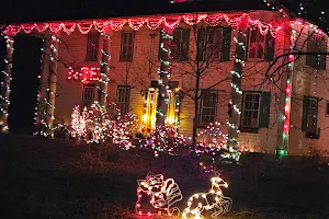 Keller farm, Christmas lights image