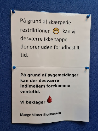 Kommentarer og anmeldelser af Blodbanken Hillerød