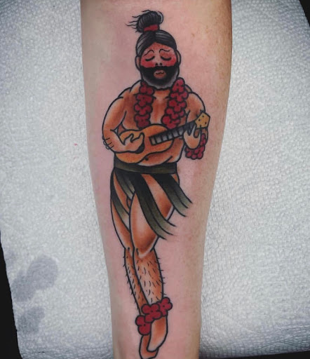 Explore simple bear tattoo ideas, creative tattoo ideas in Fort Myers, available at Loyal 2 The Coil Tattoos & Piercings (Edison Mall Location Entrance F)