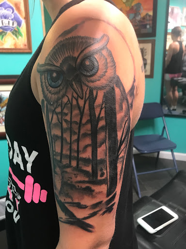 Explore germanic tattoo ideas, creative tattoo ideas in Kansas City, available at Golden Stag Tattoo and Gallery