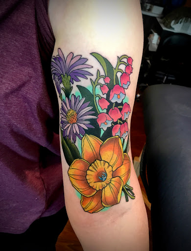 Explore tattoo ideas initials, creative tattoo ideas in Medway, available at Visions Tattoo, Piercing & Art Gallery