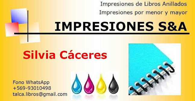 Opiniones de Impresiones S&A en Talca - Copistería