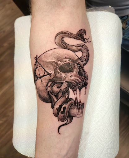 Explore friday the 13th tattoos ideas, creative tattoo ideas in Independence, available at Bare Skin Tattoo