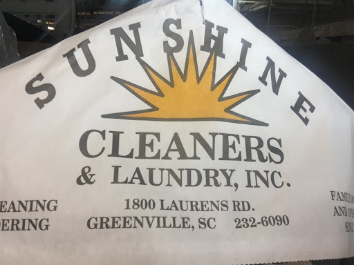 Dry Cleaner «Sunshine Cleaners & Laundry», reviews and photos, 1800 Laurens Rd, Greenville, SC 29607, USA
