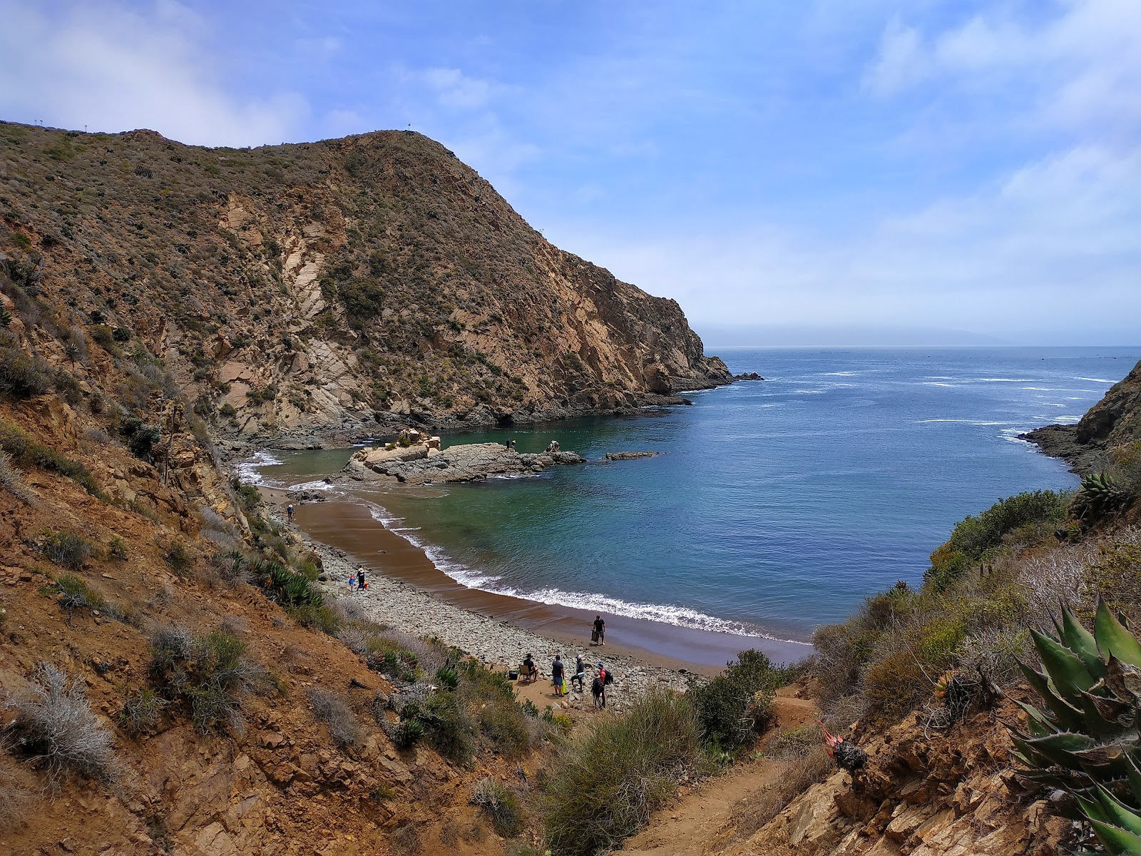 Playa Cocodrilo Ensenada'in fotoğrafı taşlar yüzey ile