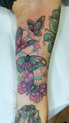 Explore chest tattoo ideas for females, creative tattoo ideas in Huntington Beach, available at Mechanical Concept Tattoo