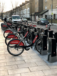 Santander Cycles: Saltoun Road, Brixton