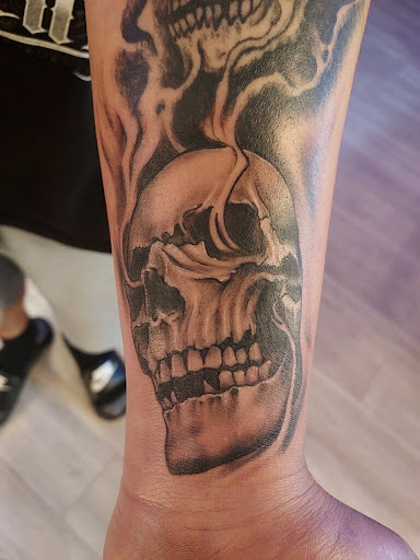 Explore stethoscope tattoo ideas, creative tattoo ideas in San Antonio, available at Its Live Through This Tattoos, Supplies, & Piercings