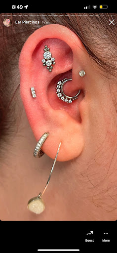 Explore skull forearm tattoo ideas, creative tattoo ideas in Bay Shore, available at Piercings By Dean 95