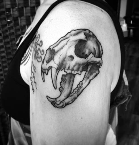 Explore henna tattoo ideas for men, creative tattoo ideas in Lawrence, available at Standard Electric Tattooing