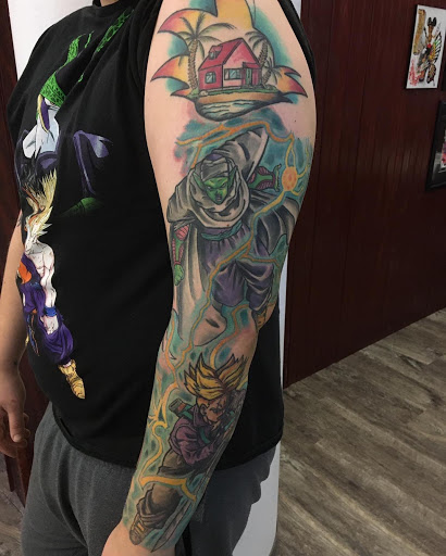 Explore tattoo father daughter ideas, creative tattoo ideas in Clinton, available at Black Relic Tattoo