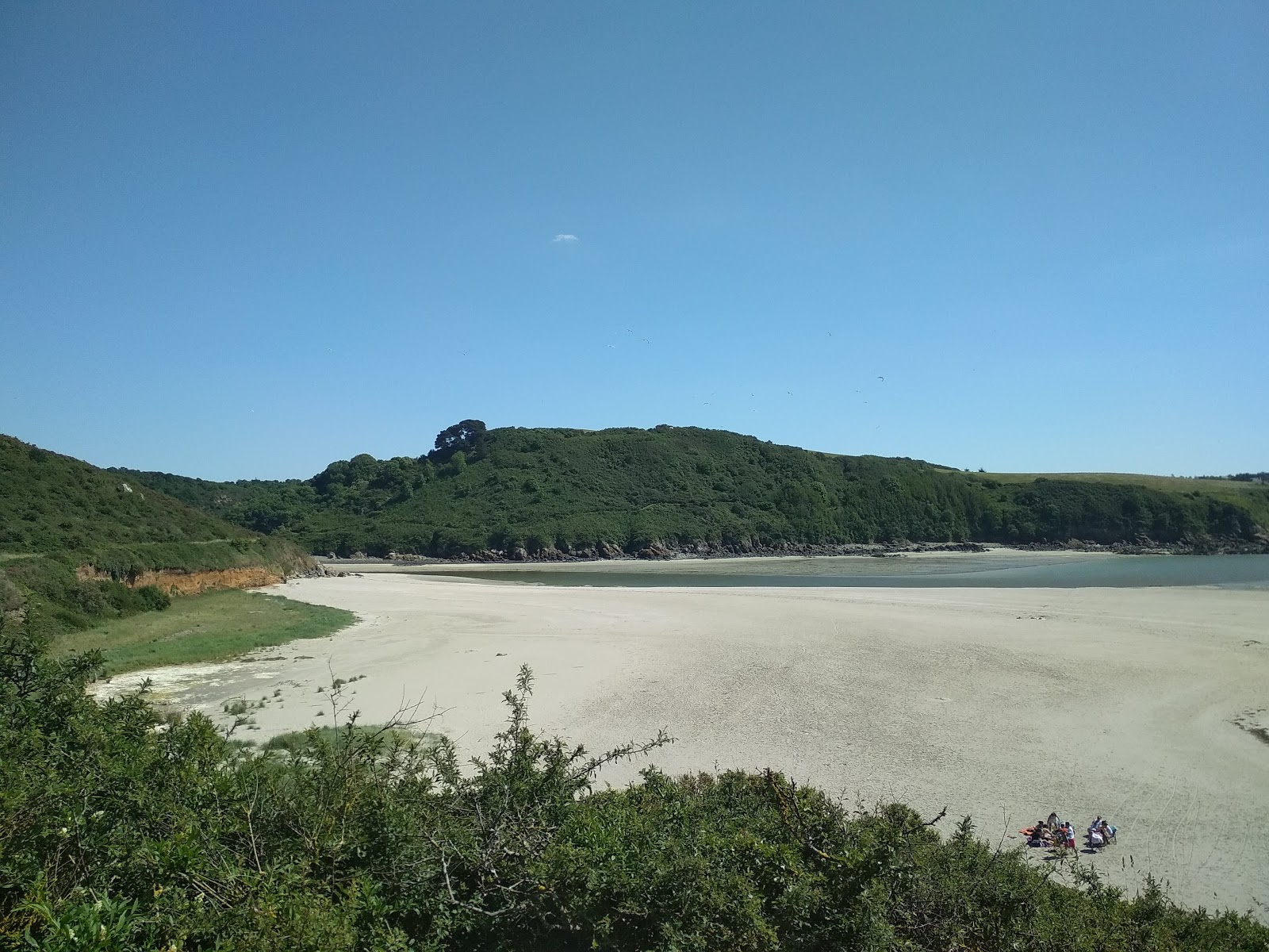Fotografie cu Plage de Saint-Maurice zonă sălbatică