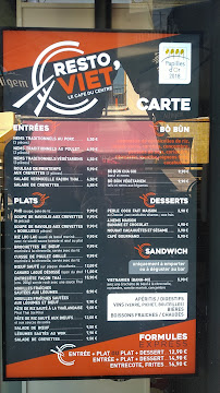 Menu / carte de Brasserie du Centre à Orsay