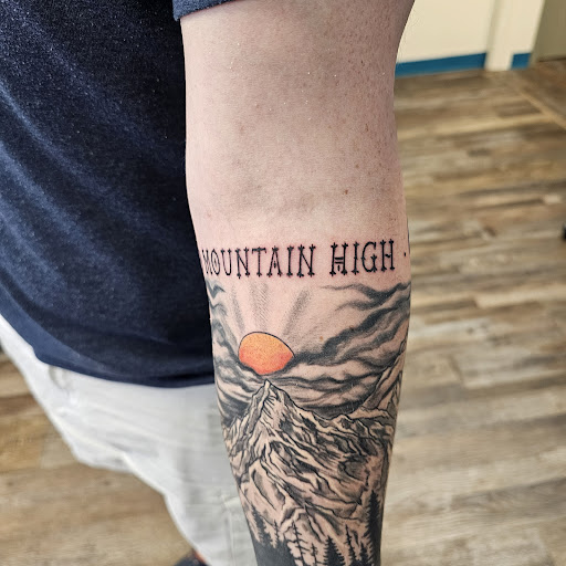 Explore athena tattoo ideas, creative tattoo ideas in Traverse City, available at Pinups & Needles