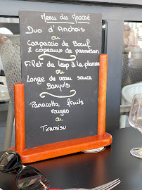 Restaurant de poisson L'Amphitryon à Collioure - menu / carte