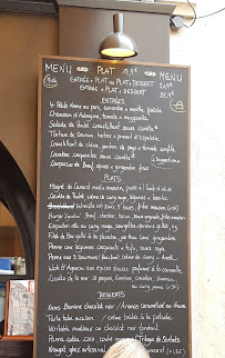 La Boussole à La Rochelle menu