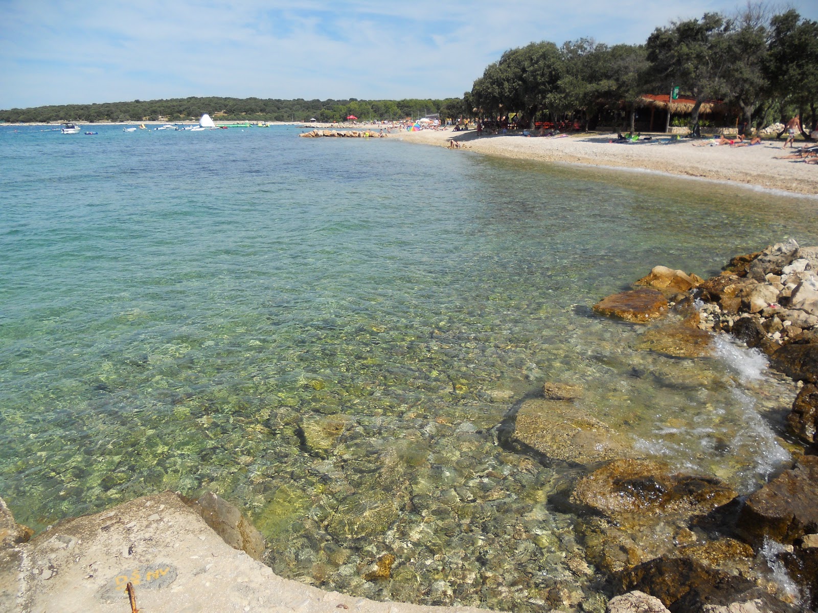Foto di Gajac beach e l'insediamento