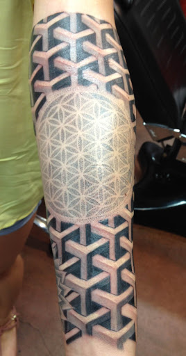 Explore men's neck tattoo ideas, creative tattoo ideas in Sedona, available at Physical Graffiti Tattoo