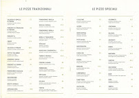 Menu du Pizzeria gli Orizzonti à Borso del Grappa