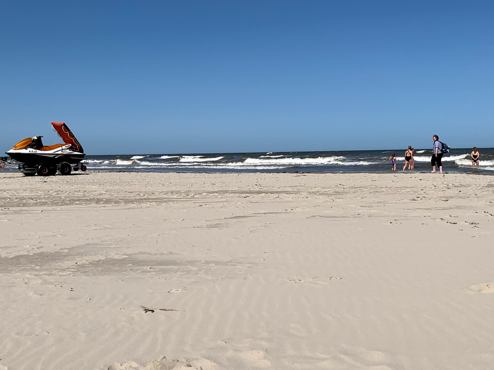 Foto af Juist strand med høj niveau af renlighed