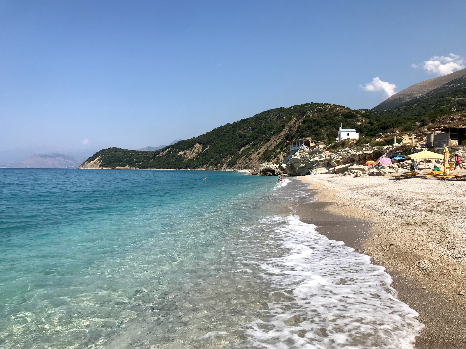 Foto de Praia de Lukova - lugar popular entre os apreciadores de relaxamento